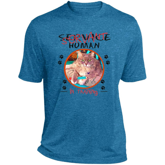 Bailey's Human Servants Heather Performance Tee-TD Gift Solutions.com