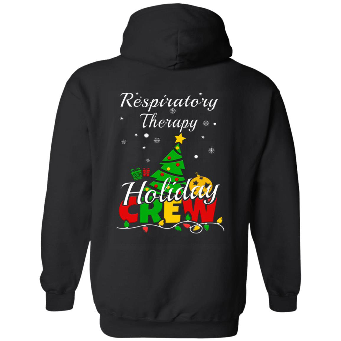 Personalized Respiratory Therapy Holiday Crew Shirts-TD Gift Solutions.com