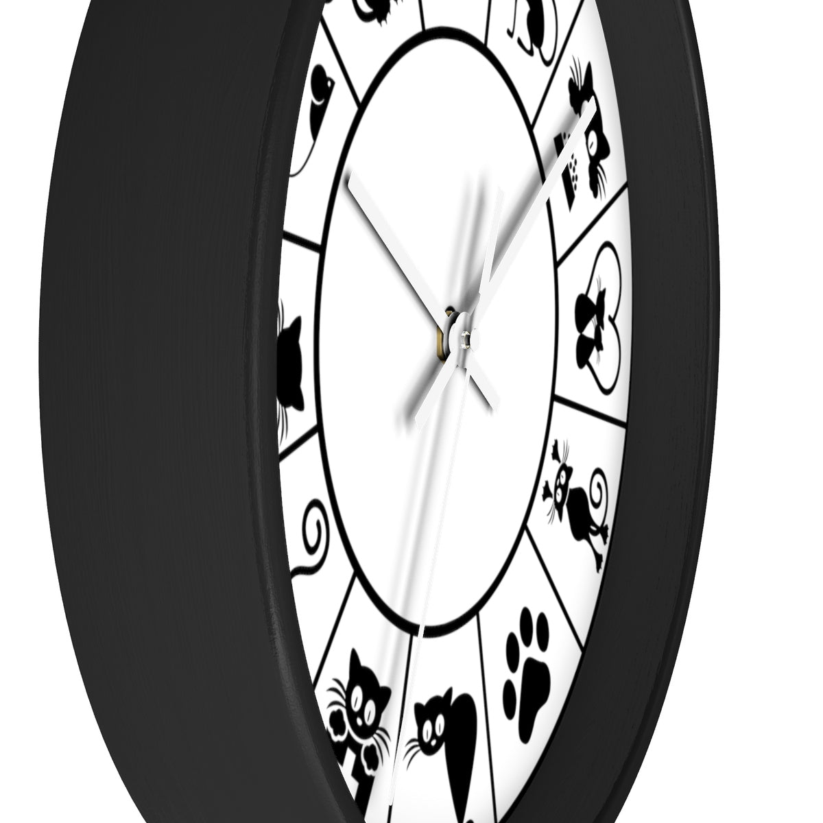 Cat Gear :: Cat Lovers Wall Clock - Home Decor