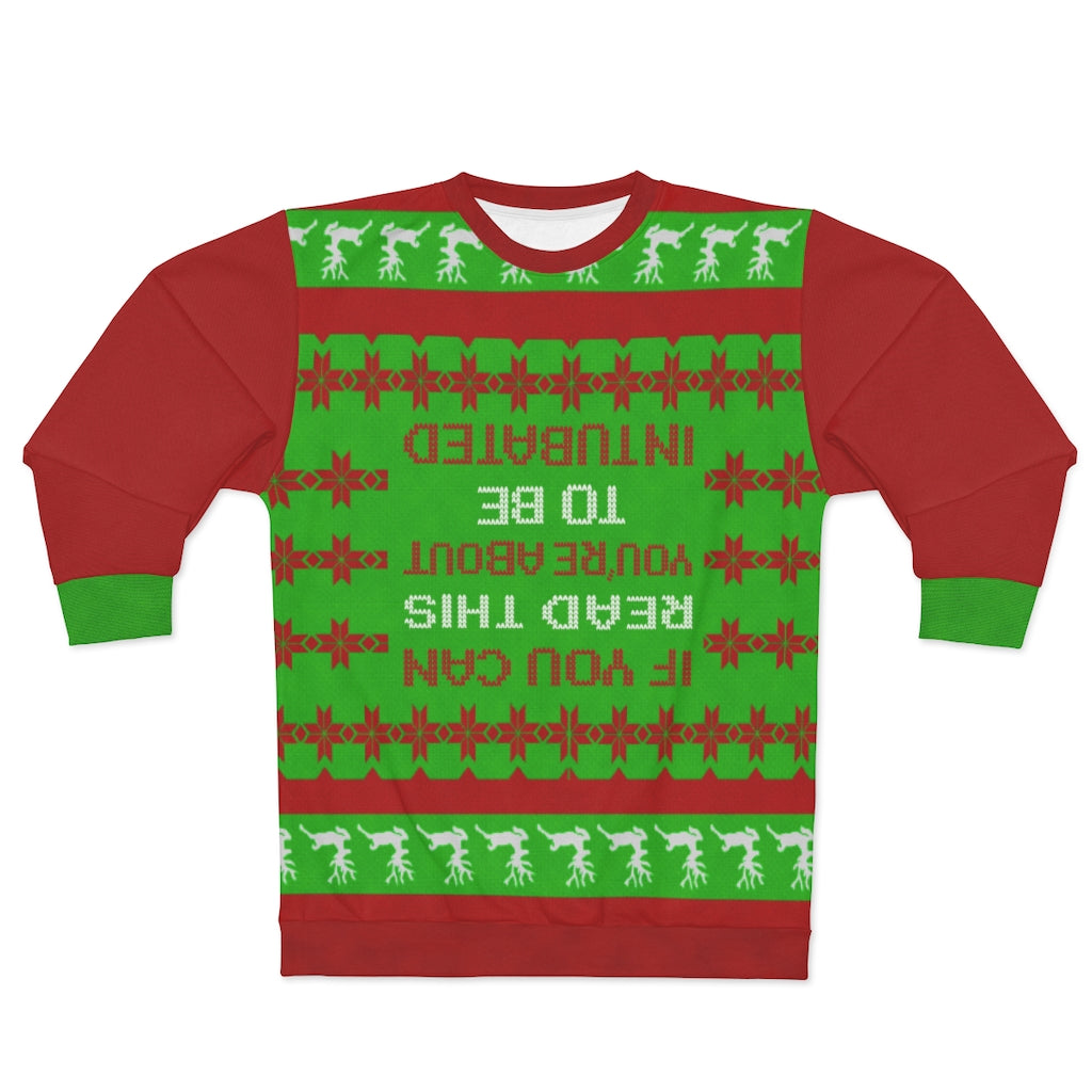 Unisex Respiratory Therapy You Are About To Be Intubated Ugly Sweatshirt-All Over Prints-TD Gift Solutions.com