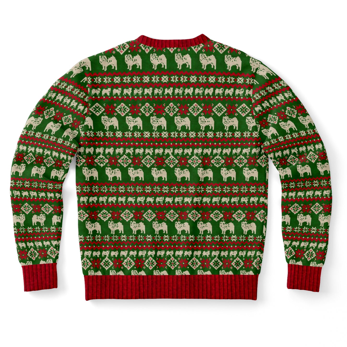 Ugly Christmas Sweatshirt | Bah HumPug Ugly Christmas Sweatshirt-TD Gift Solutions.com