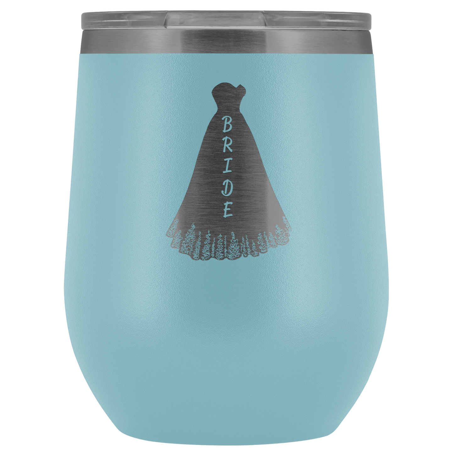 Bride 12 oz Wine Tumbler | Bridal Gifts-Wine Tumbler-TD Gift Solutions.com