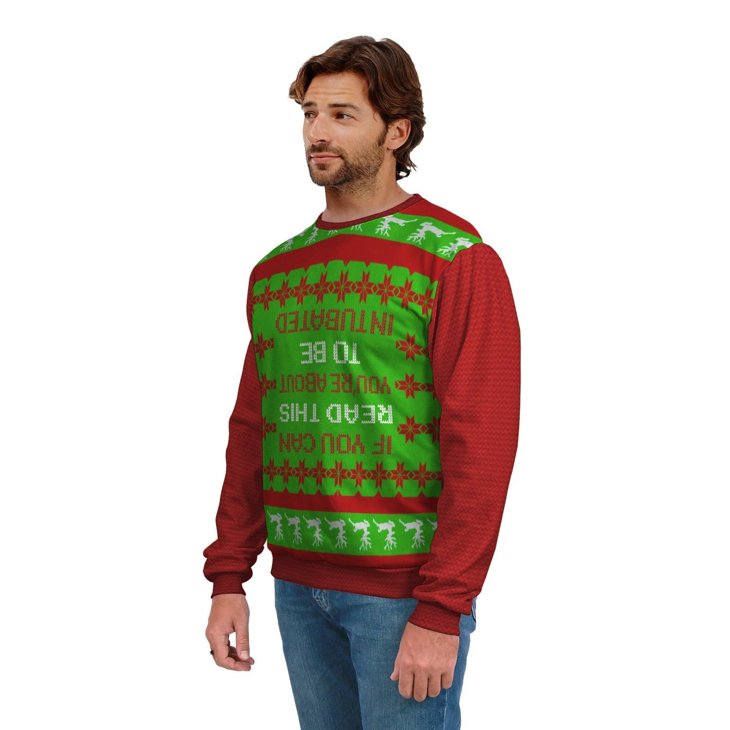 Unisex Respiratory Therapy You Are About To Be Intubated Ugly Sweatshirt-All Over Prints-TD Gift Solutions.com