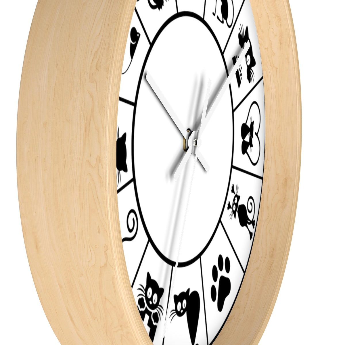 Cat Gear :: Cat Lovers Wall Clock - Home Decor