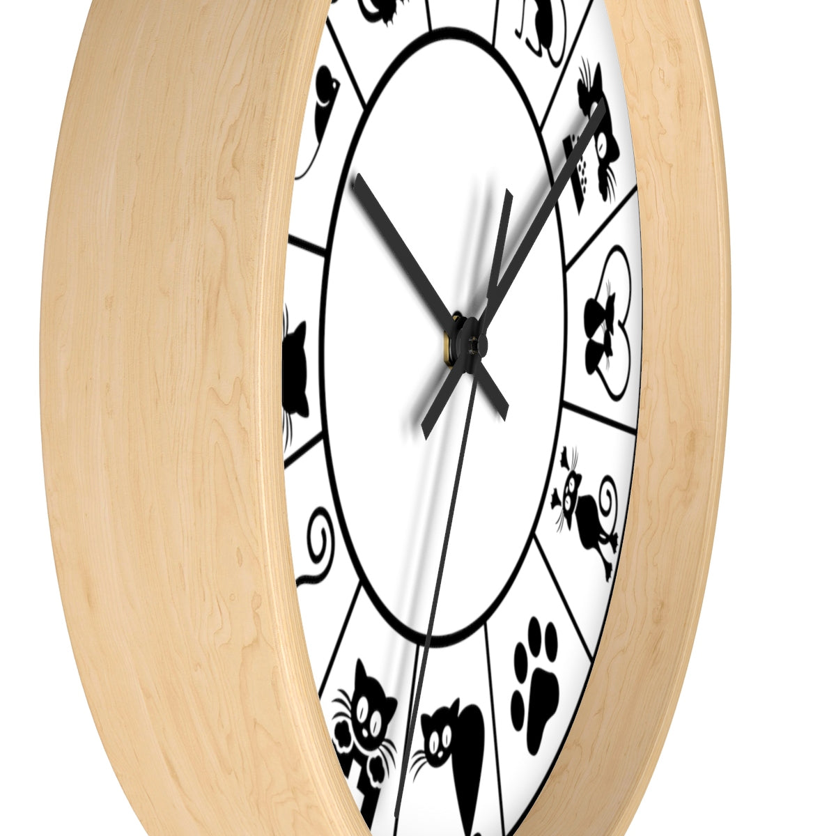 Cat Gear :: Cat Lovers Wall Clock - Home Decor