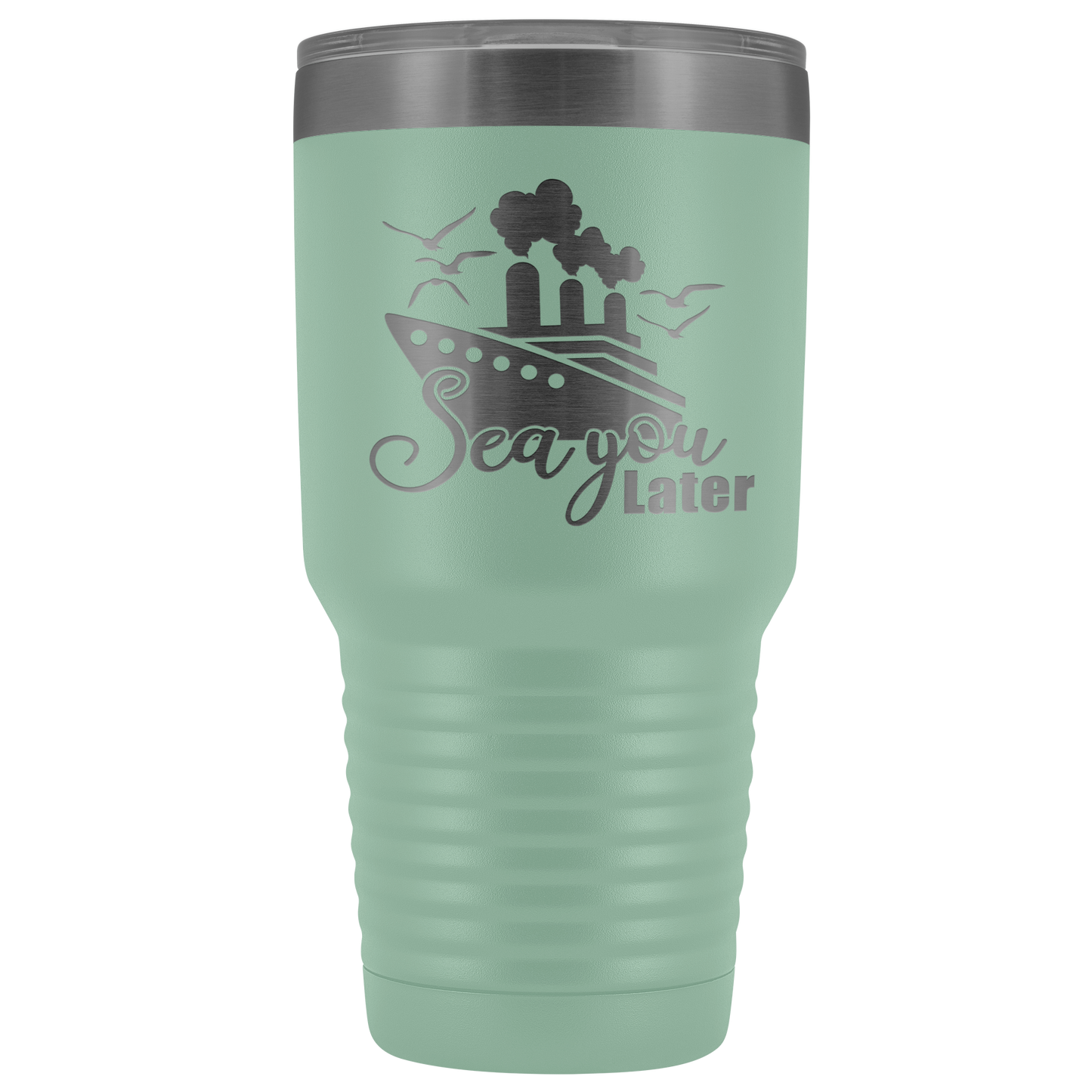 Cruise Addict | Sea You Later 30 oz Cruise Themed Tumbler - Tumblers