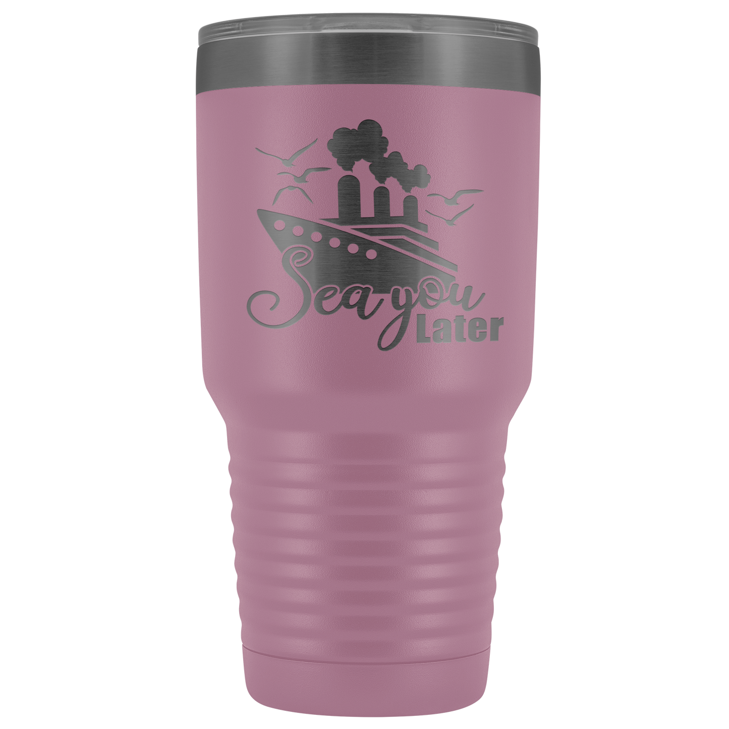 Cruise Addict | Sea You Later 30 oz Cruise Themed Tumbler - Tumblers