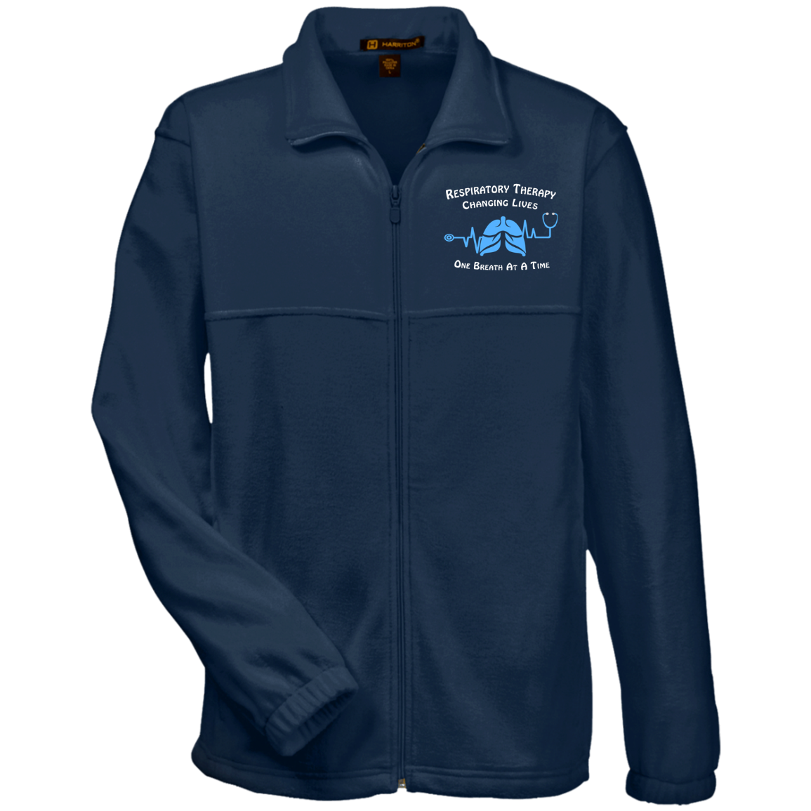 Respiratory Therapist | Respiratory Care Men's Harriton Fleece Full-Zip-Jackets-TD Gift Solutions.com