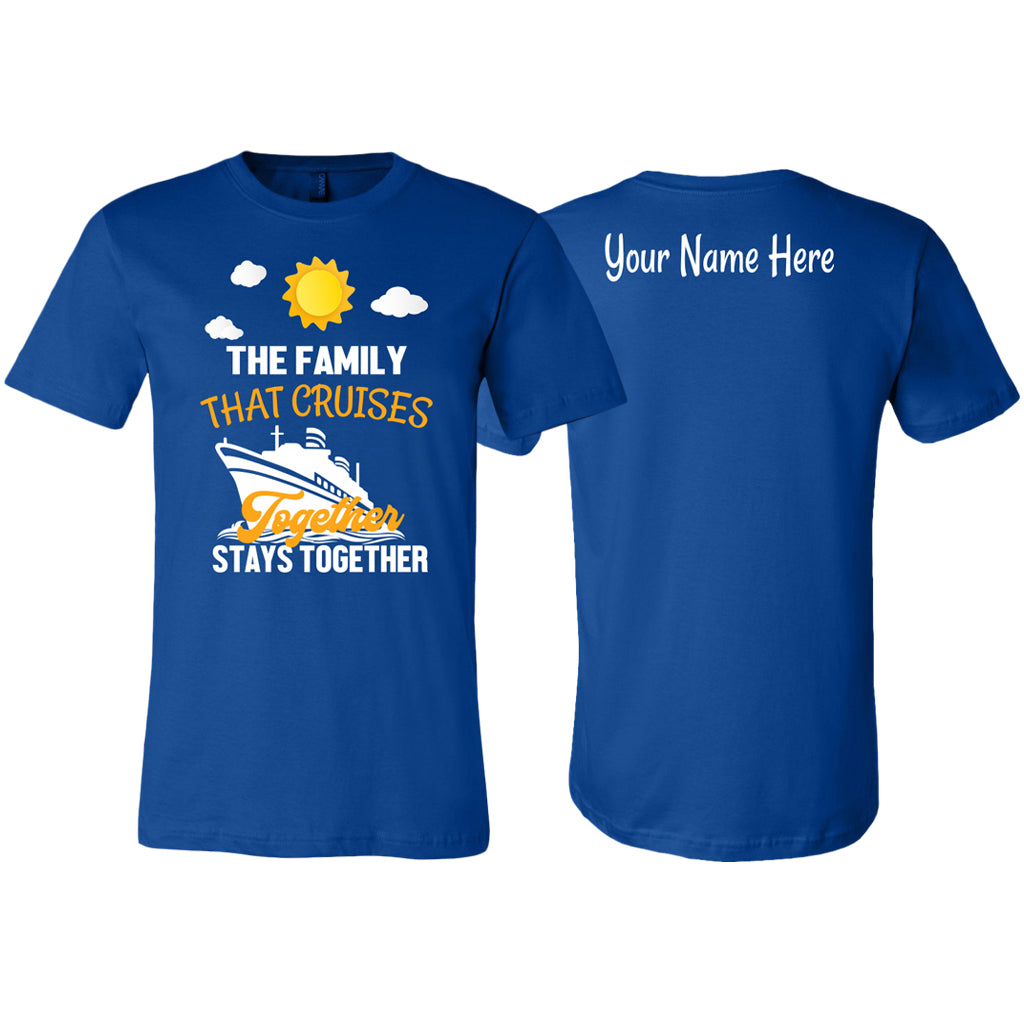 Family Cruise Shirts | Personalized Family Cruise Shirts-T-shirt-TD Gift Solutions.com