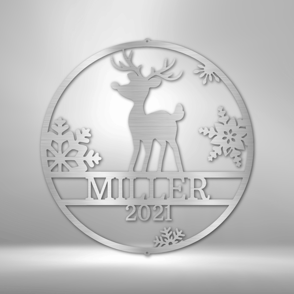 Rudolph's Monogram | Personalized Signs Metal-TD Gift Solutions.com