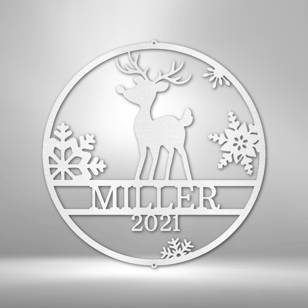 Rudolph's Monogram | Personalized Signs Metal-TD Gift Solutions.com