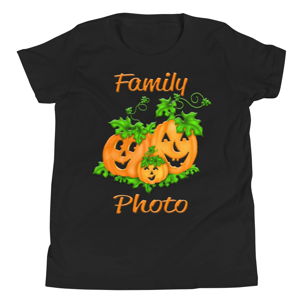 Pumpkin Shirt | Pumpkin Family Photo Short-Sleeve T Shirts-TD Gift Solutions.com