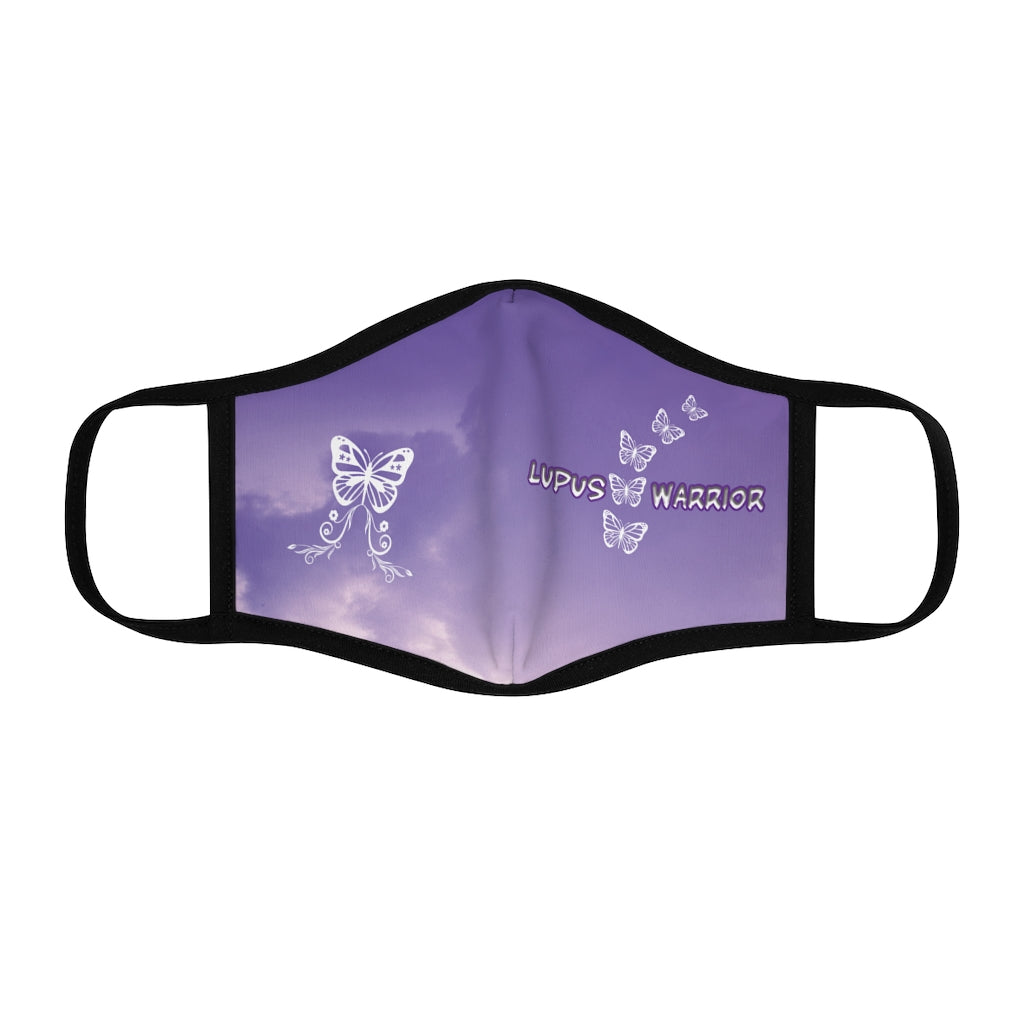 Lupus Warrior Butterfly Parade Face Mask-Accessories-TD Gift Solutions.com