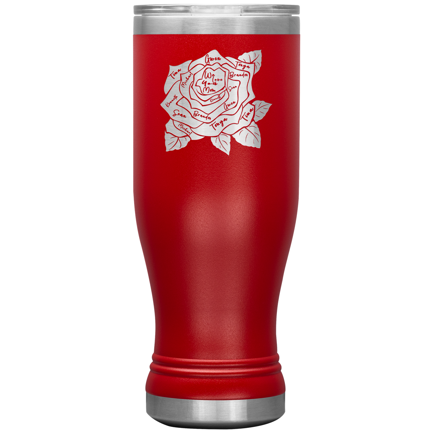 20 oz Personalized Boho Mothers Day Tumbler | Mom Gifts-Tumblers-TD Gift Solutions.com