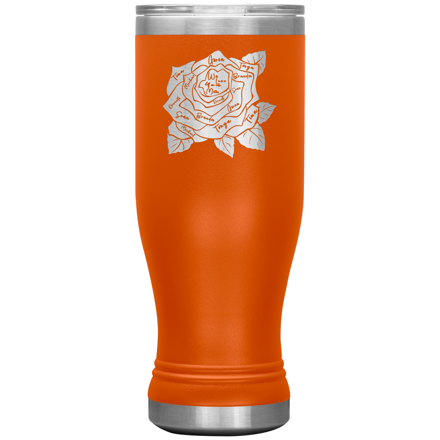 20 oz Personalized Boho Mothers Day Tumbler | Mom Gifts-Tumblers-TD Gift Solutions.com