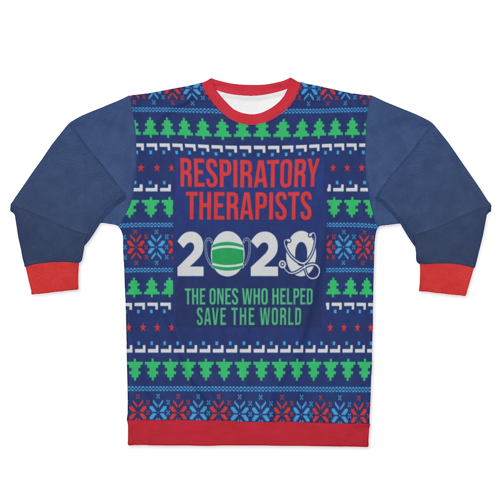 Respiratory Therapy 2020 The Ones Who Helped Save The World Ugly Sweatshirt-All Over Prints-TD Gift Solutions.com