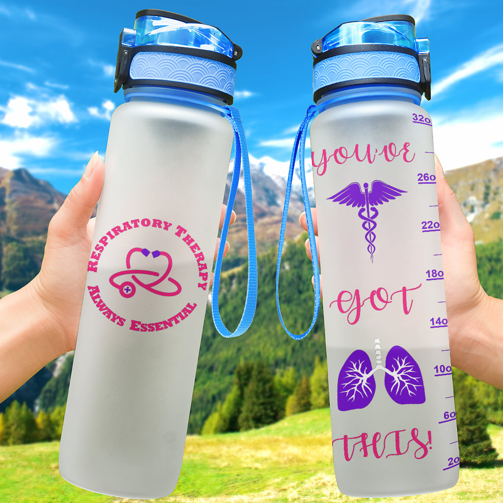 Motivational Water Bottle With Hourly Time Water Bottle Tracker