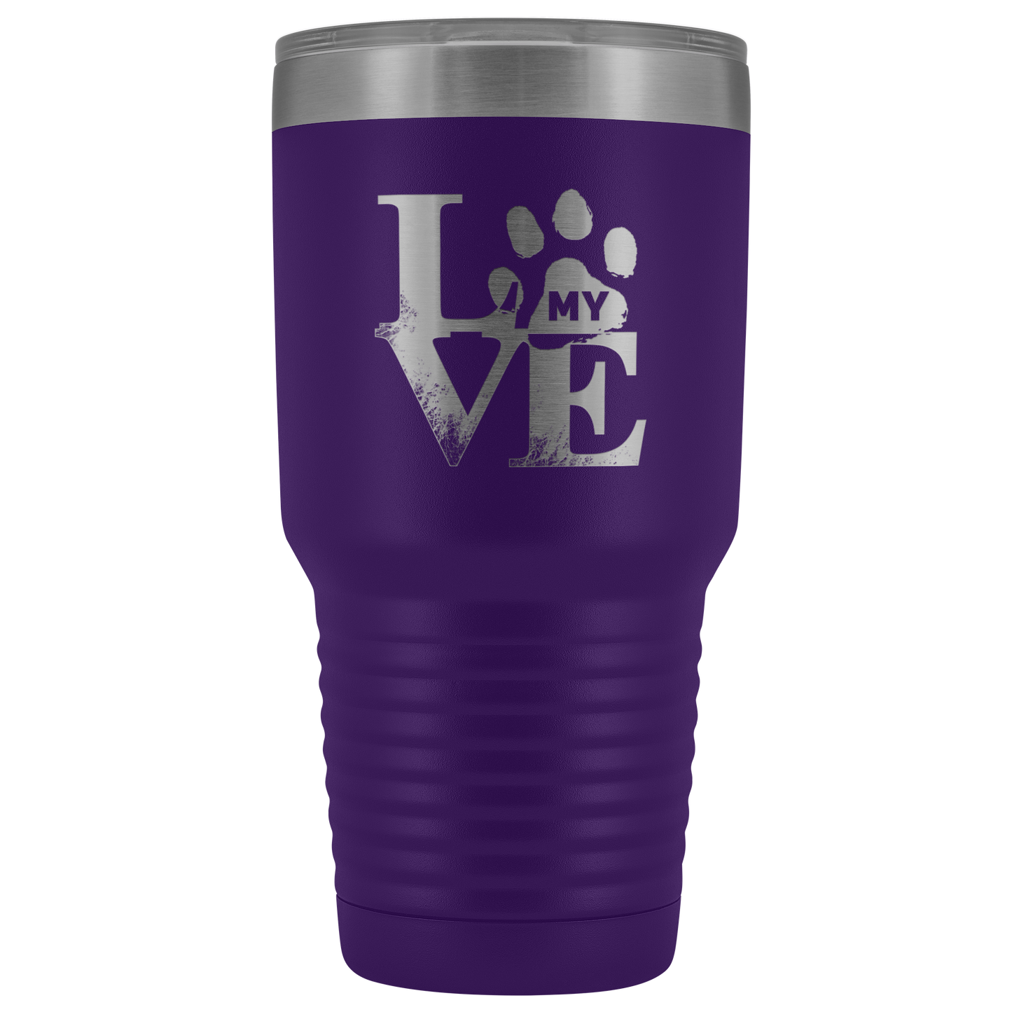 Dog Lover Tumbler | I Love My Dog 30 oz Tumbler-Tumblers-TD Gift Solutions.com