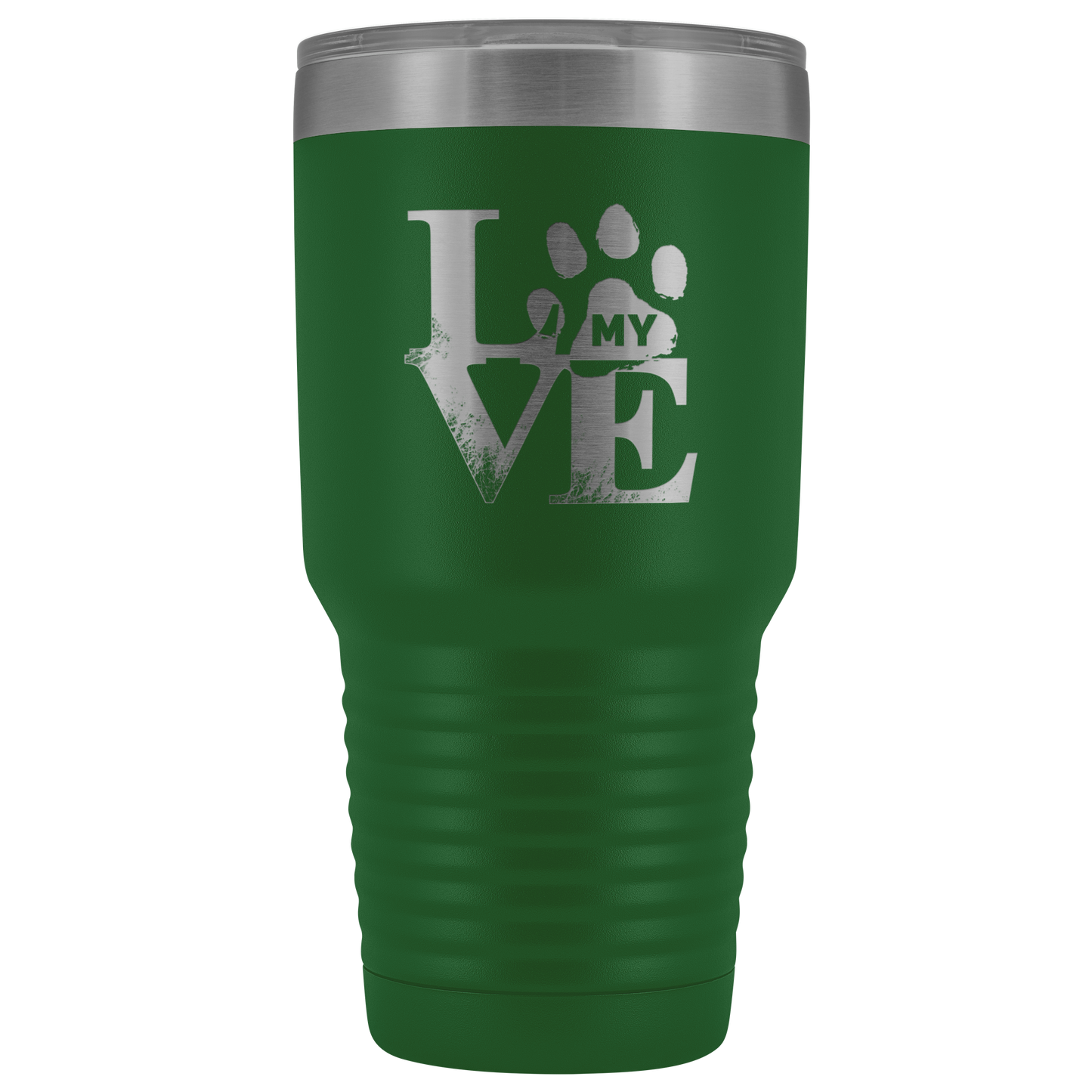 Dog Lover Tumbler | I Love My Dog 30 oz Tumbler-Tumblers-TD Gift Solutions.com