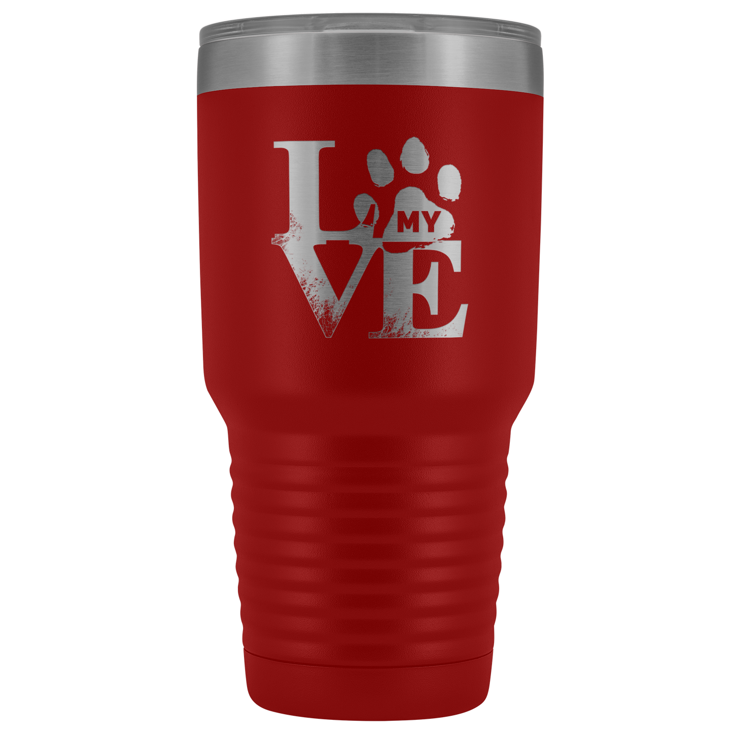 Dog Lover Tumbler | I Love My Dog 30 oz Tumbler-Tumblers-TD Gift Solutions.com