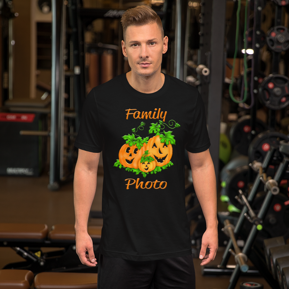 Pumpkin Shirt | Pumpkin Family Photo Short-Sleeve T Shirts-TD Gift Solutions.com