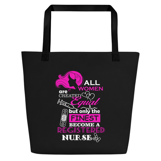 RNL - RN Life | Only The Finest Become A Registered Nurse Tote Bag - 