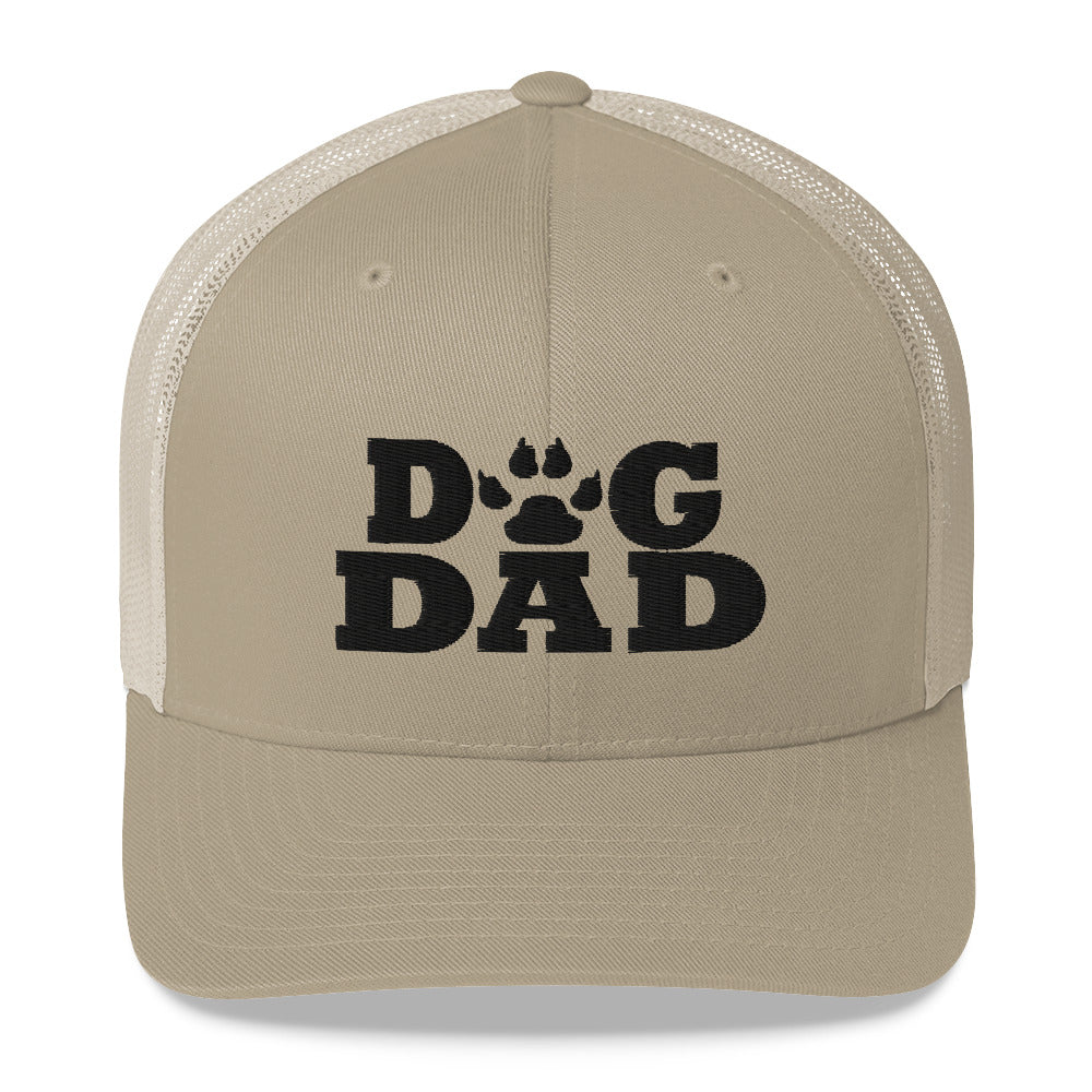 Dad Gifts | Trucker Style Paw Print Dog Dad Cap-TD Gift Solutions.com