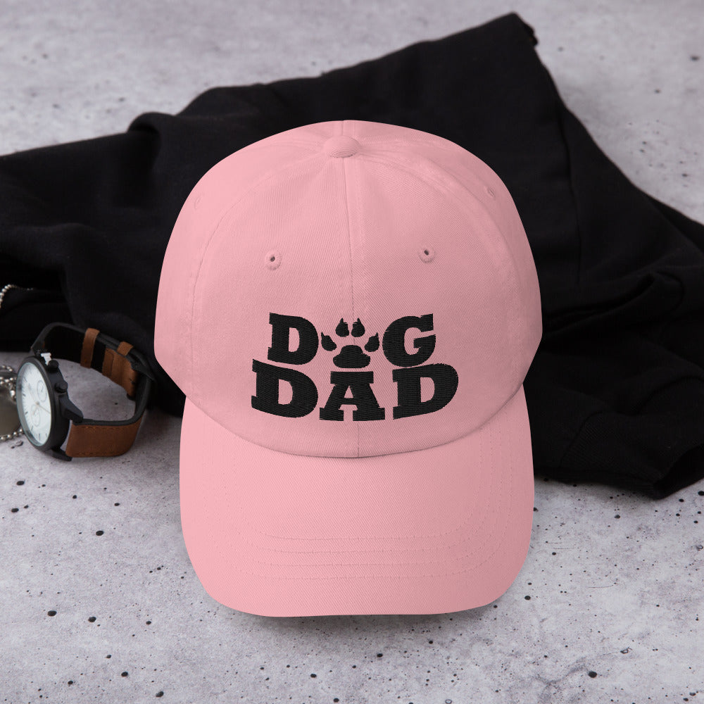 Father's Day | Paw Print Dog Dad Embroidered Hat-TD Gift Solutions.com