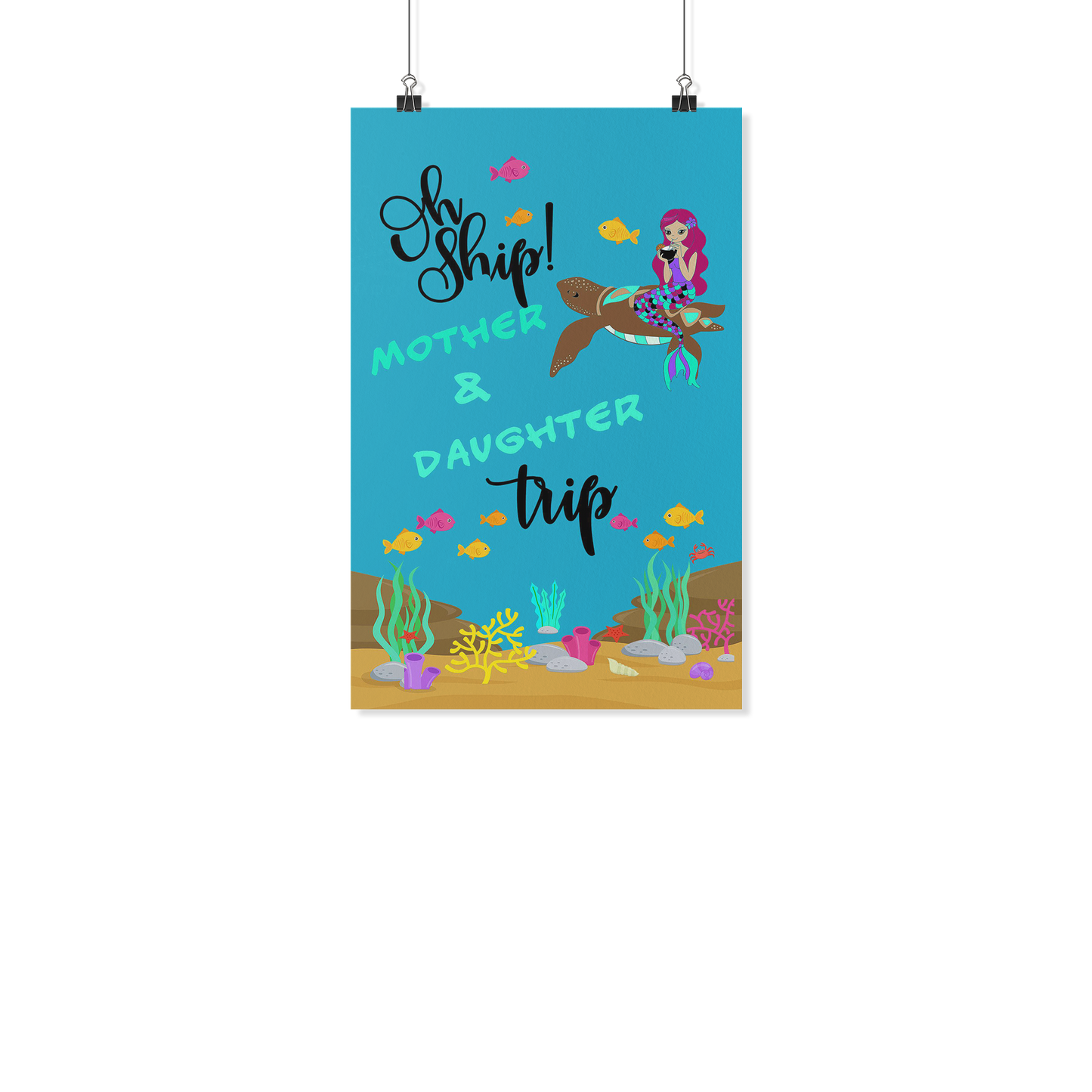 Cruise Vacation | Mother & Daughter Trip Cruise Ship Door Poster | Cruise Life - Poster