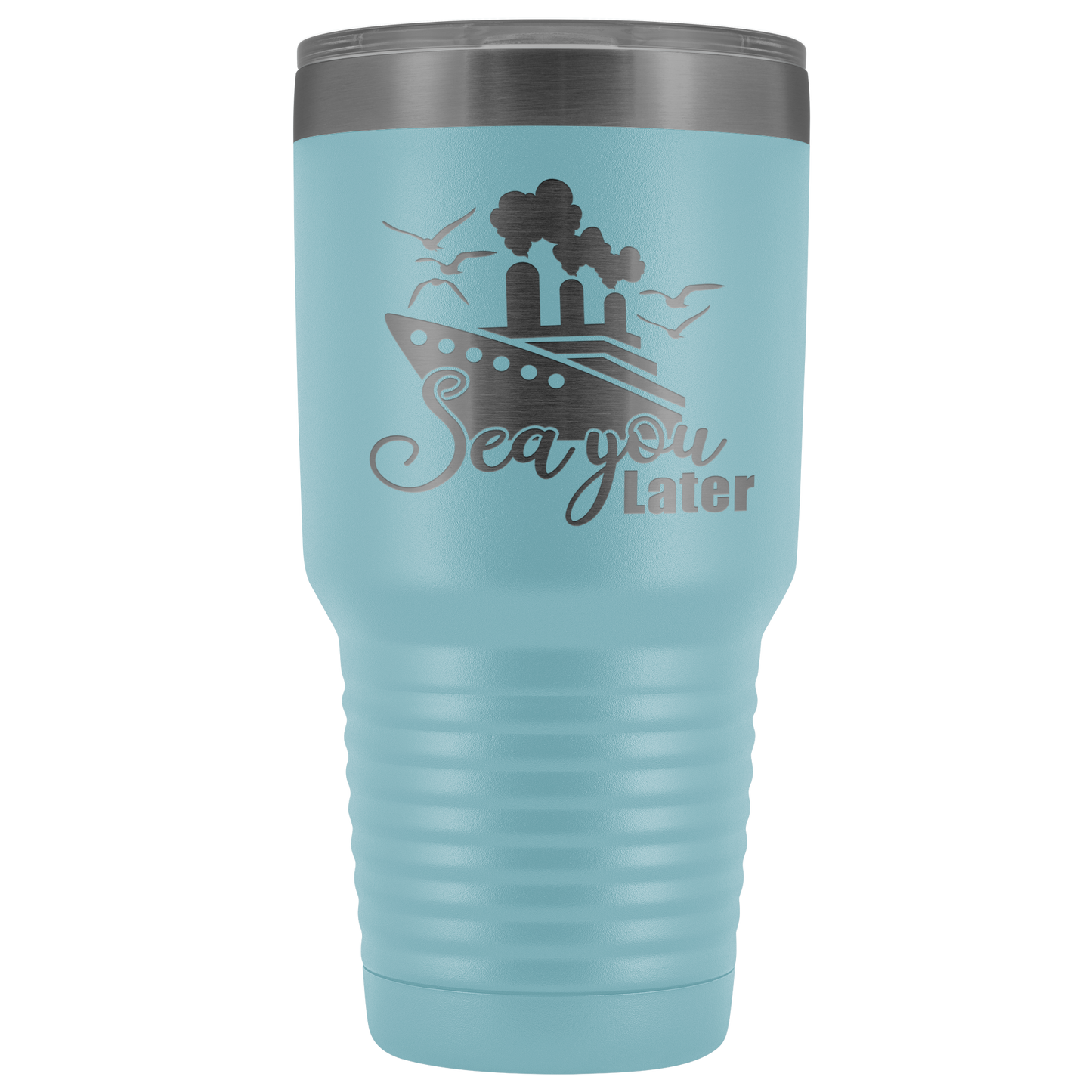 Cruise Addict | Sea You Later 30 oz Cruise Themed Tumbler - Tumblers