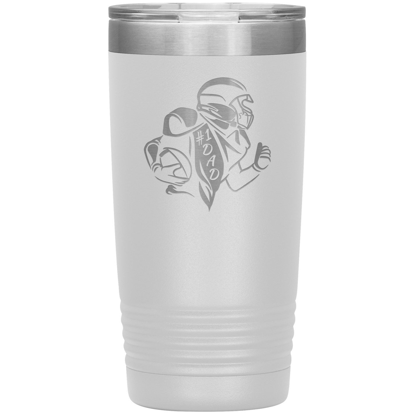 Gifts For Dad | Number One Dad Fathers Day Tumbler-Tumblers-TD Gift Solutions.com