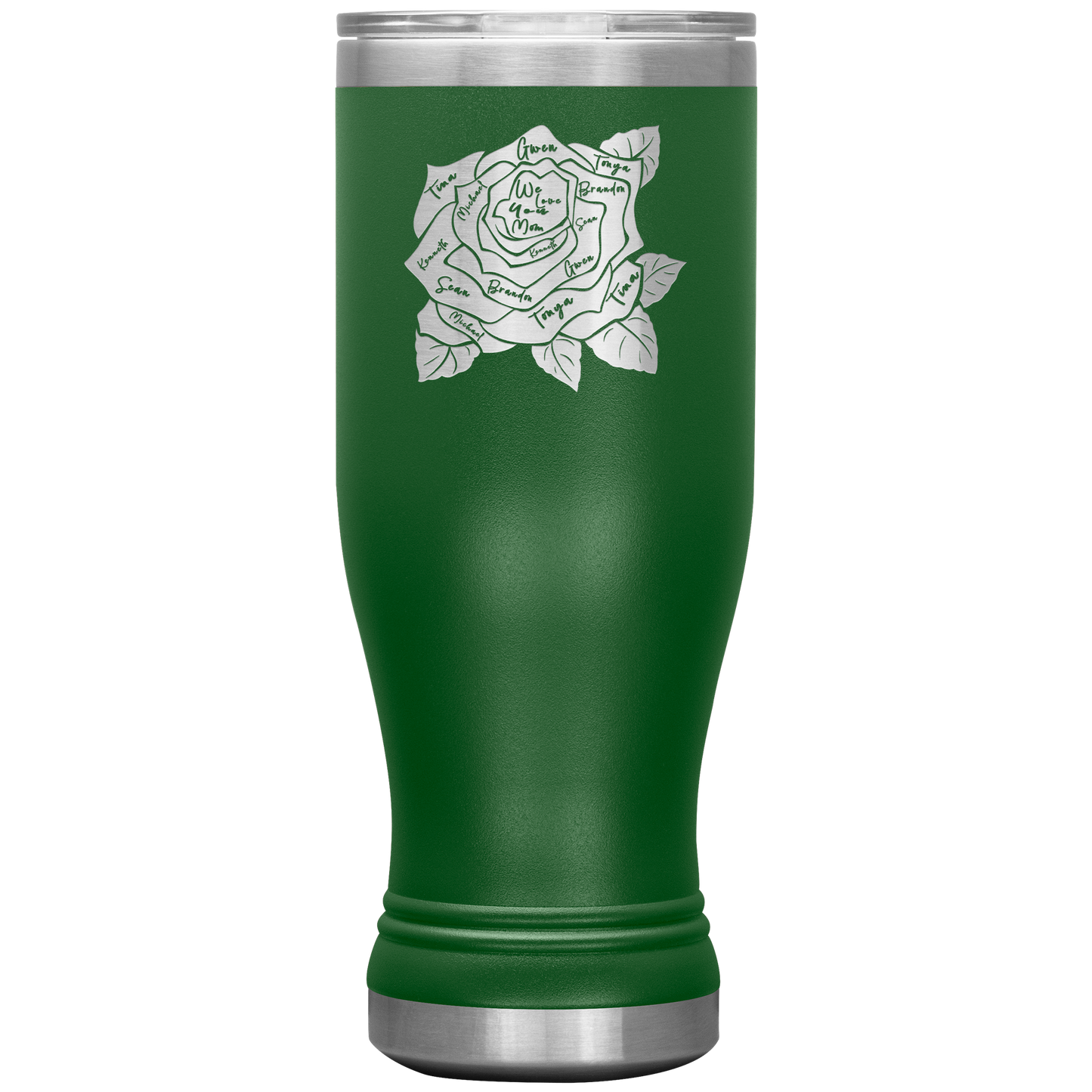 20 oz Personalized Boho Mothers Day Tumbler | Mom Gifts-Tumblers-TD Gift Solutions.com