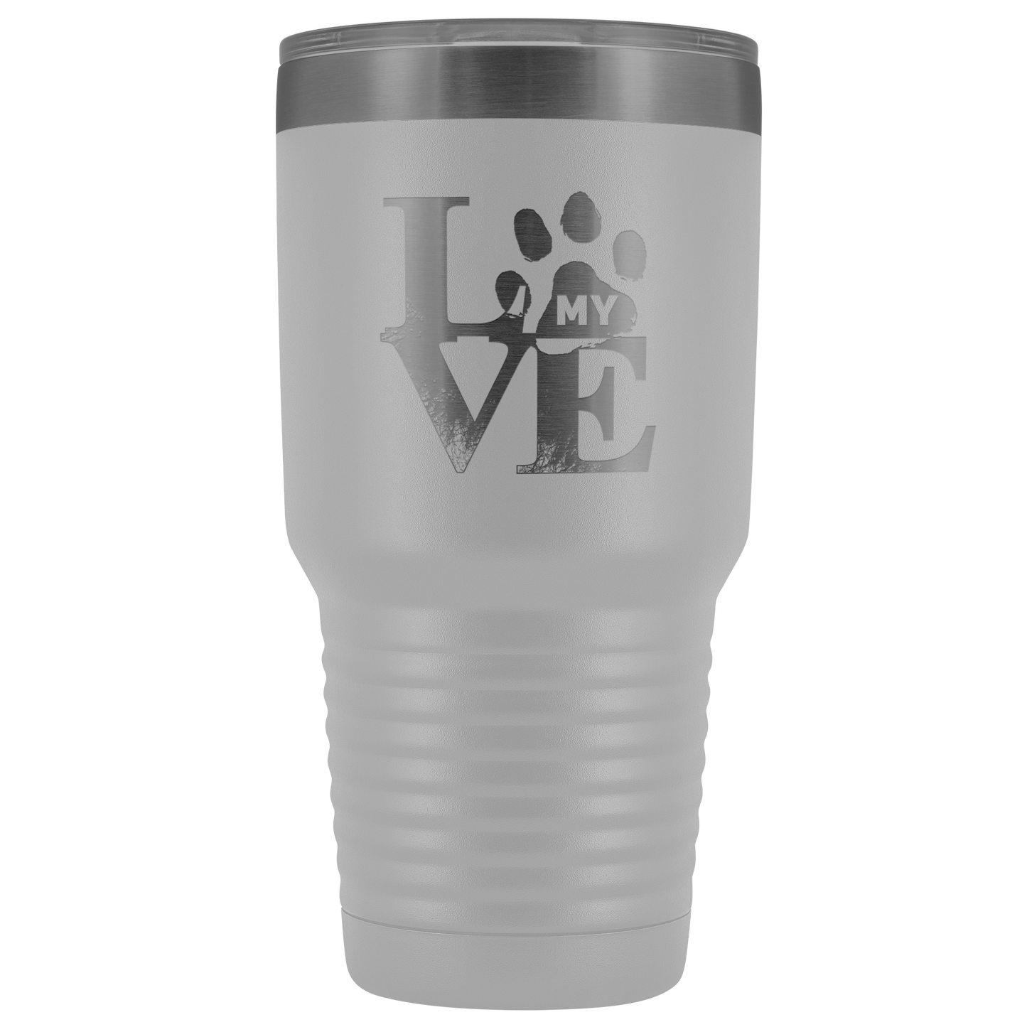 Dog Lover Tumbler | I Love My Dog 30 oz Tumbler-Tumblers-TD Gift Solutions.com