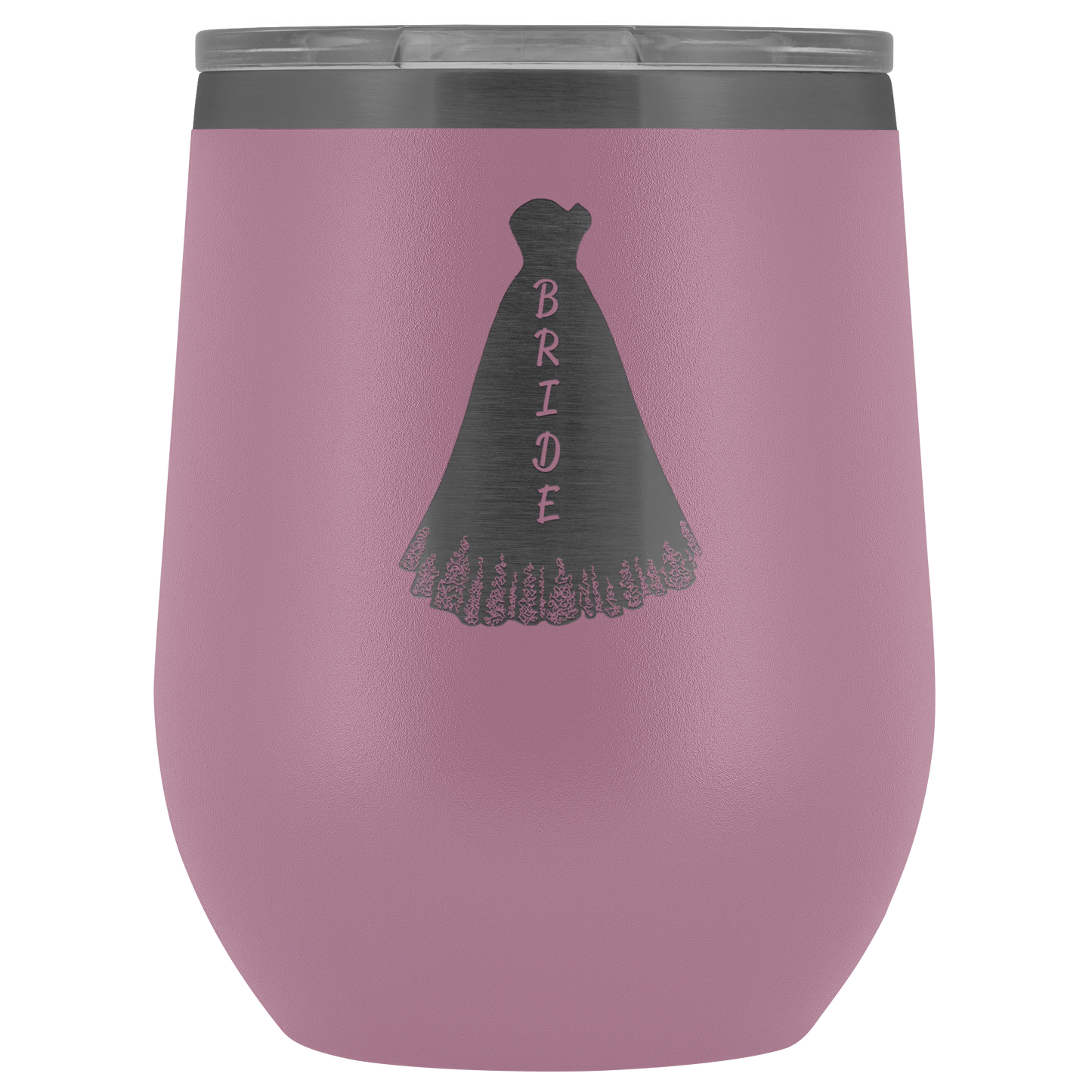 Bride 12 oz Wine Tumbler | Bridal Gifts-Wine Tumbler-TD Gift Solutions.com