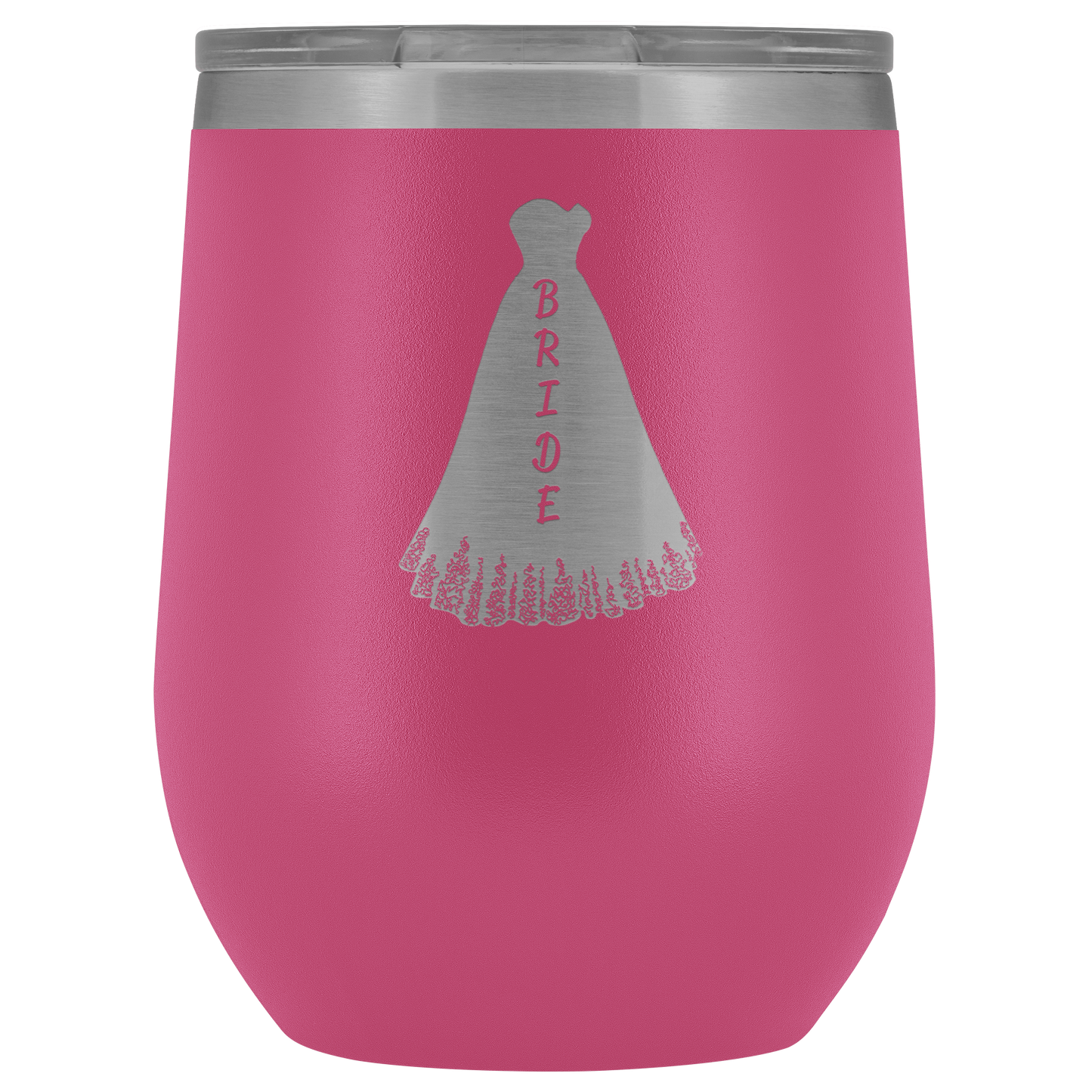 Bride 12 oz Wine Tumbler | Bridal Gifts-Wine Tumbler-TD Gift Solutions.com