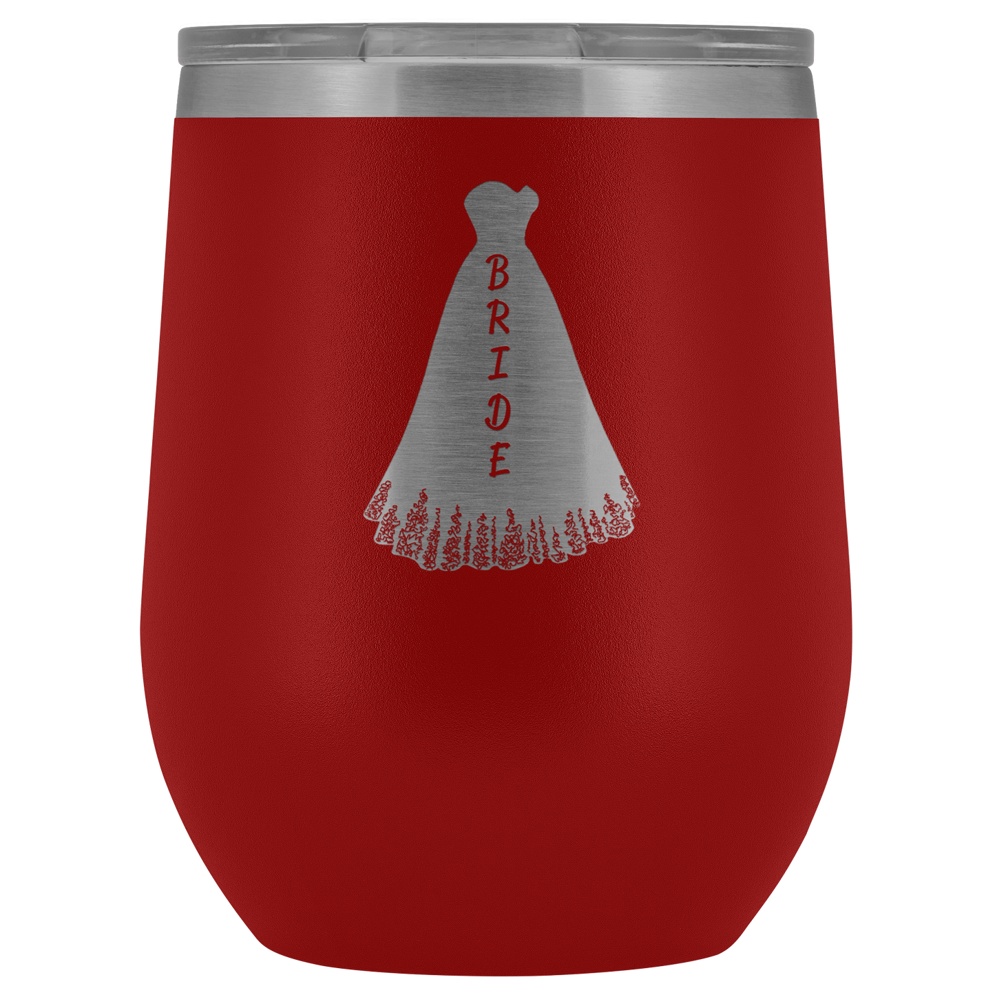 Bride 12 oz Wine Tumbler | Bridal Gifts-Wine Tumbler-TD Gift Solutions.com