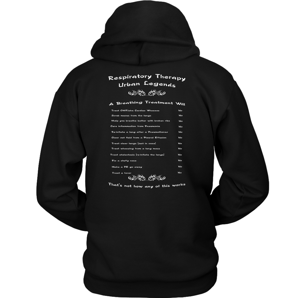 RT Swagger | Respiratory Therapy Urban Legends Unisex Hoodie - T-shirt