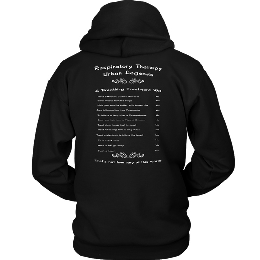 RT Swagger | Respiratory Therapy Urban Legends Unisex Hoodie - T-shirt