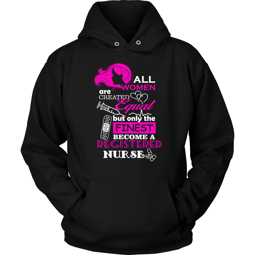 Registered Nurse Only The Finest Hoodie | Nurse Life | Future Nurse - T-shirt