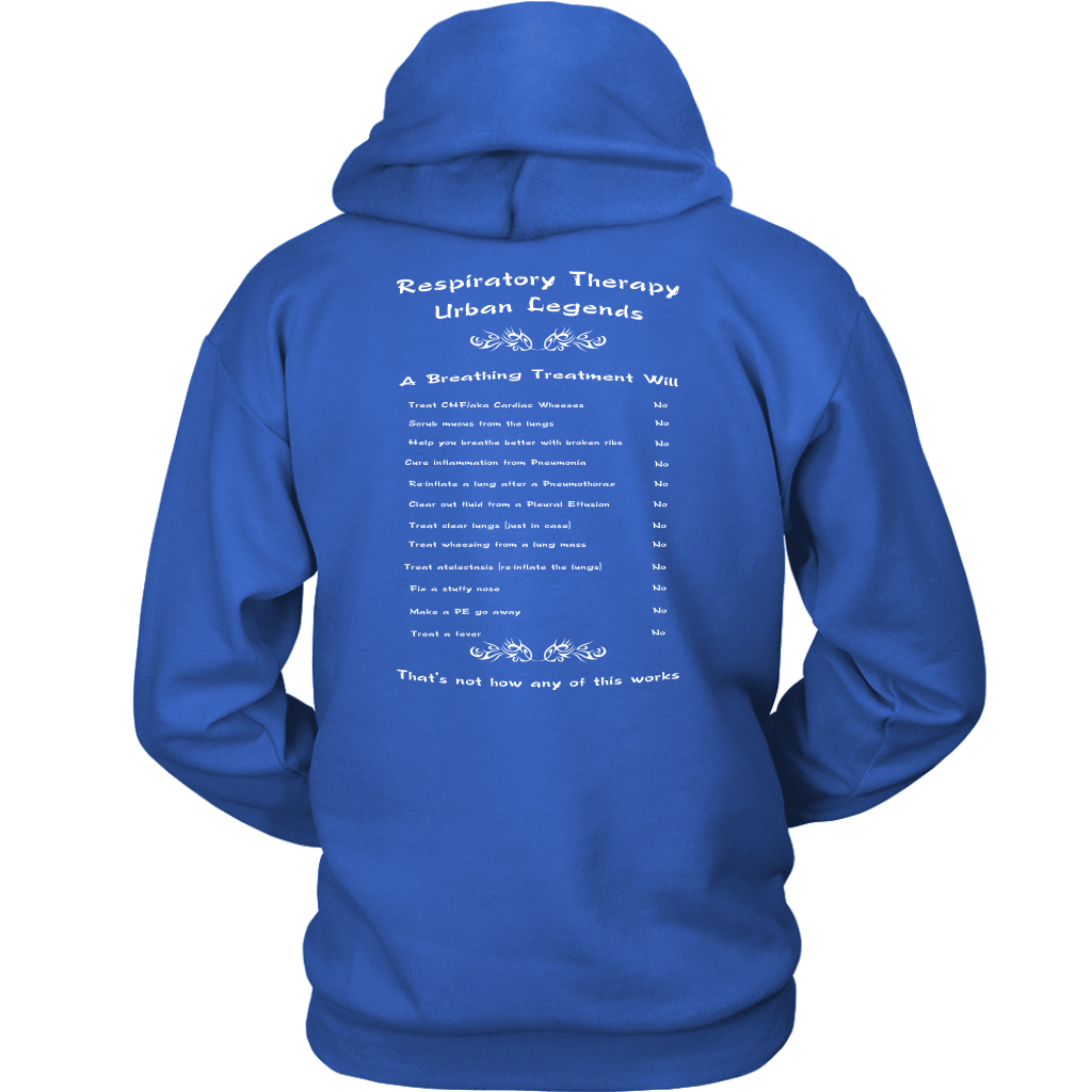 RT Swagger | Respiratory Therapy Urban Legends Unisex Hoodie - T-shirt