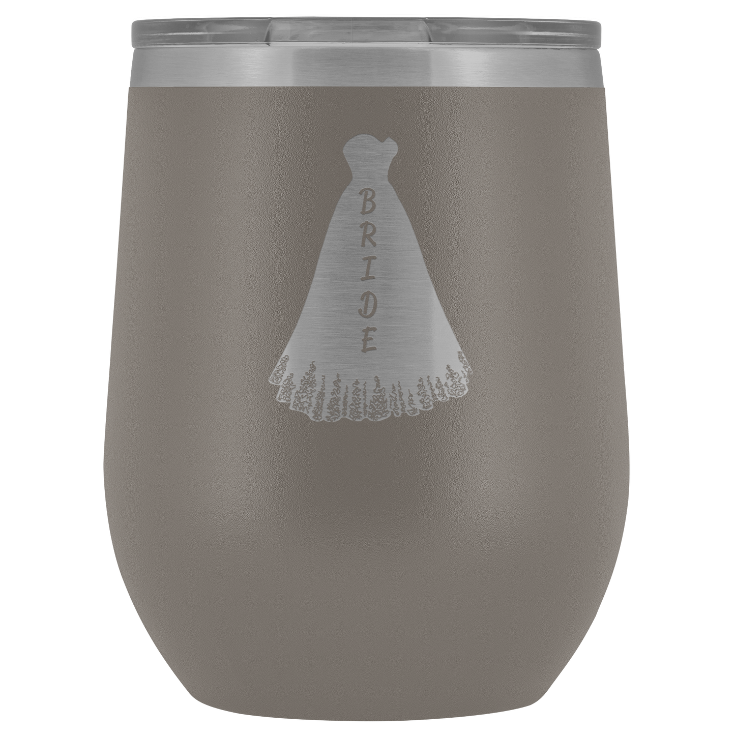 Bride 12 oz Wine Tumbler | Bridal Gifts-Wine Tumbler-TD Gift Solutions.com