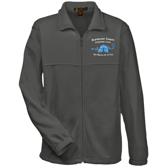 Respiratory Therapist | Respiratory Care Men's Harriton Fleece Full-Zip-Jackets-TD Gift Solutions.com