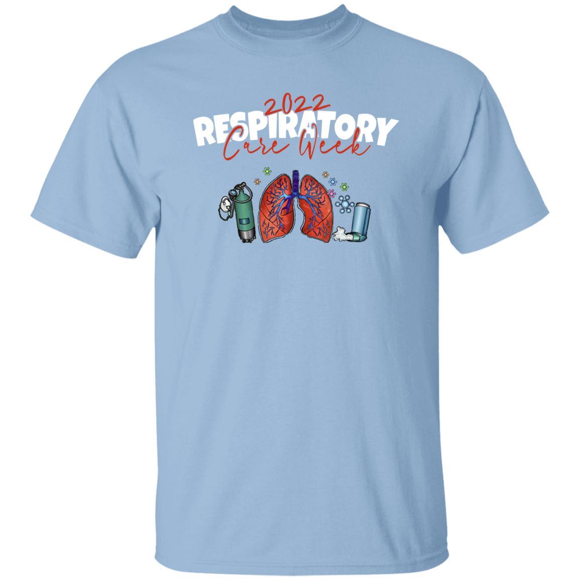 Respiratory Care Week G500 5.3 oz. T-Shirt-TD Gift Solutions.com