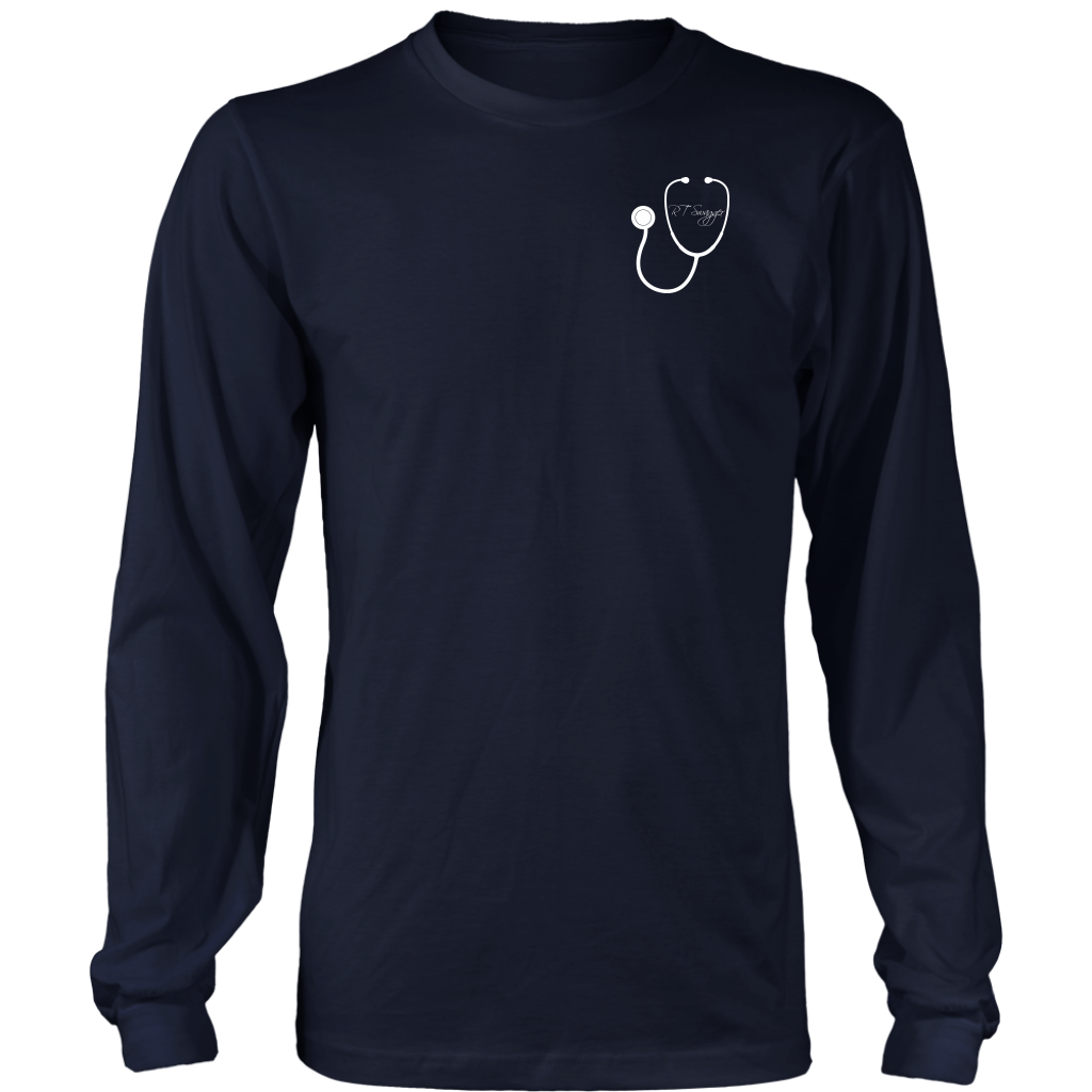 RT Swagger | Respiratory Therapy Urban Legends District Long Sleeve T-Shirt - T-shirt