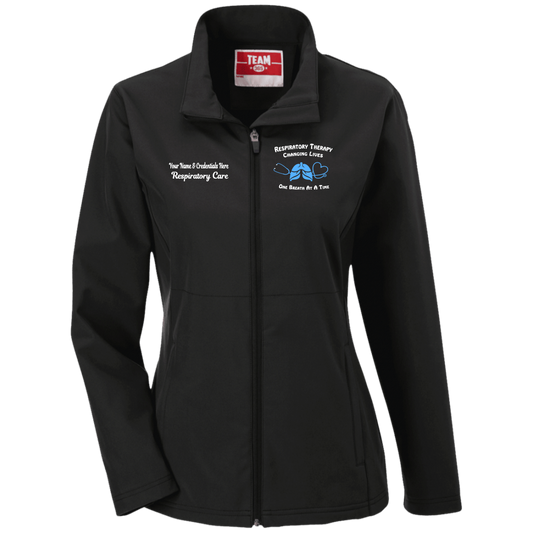 Respiratory Therapist | Women's Personalized Team 365 Softshell Jacket-TD Gift Solutions.com
