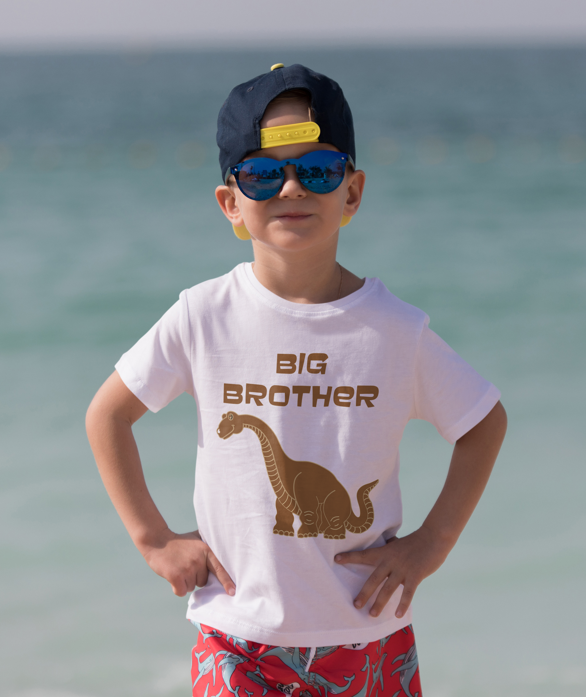 Gifts For Boys | Dino Brothers T-Shirt Sticker Set |HTV Dinosaur Decal - HTV Iron On Decal