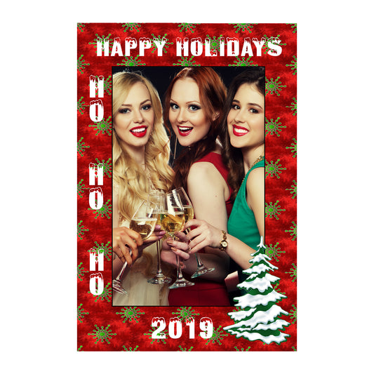 Christmas Photo Prop Frame | Happy Holidays | Christmas Party-Posters-TD Gift Solutions.com
