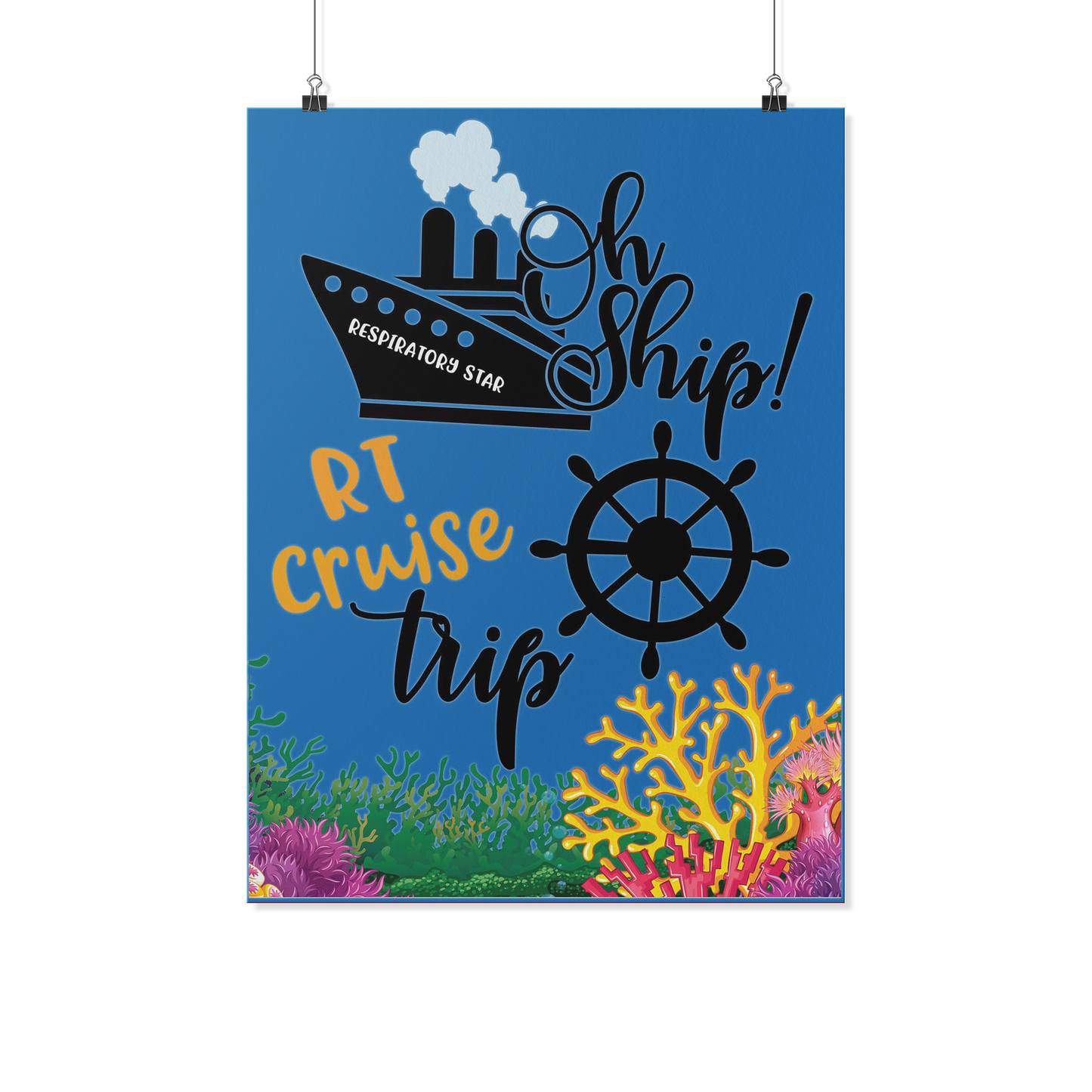 RT Swag | RT Cruise Ship Door Poster | RT Life | Cruise Vacation - Posters