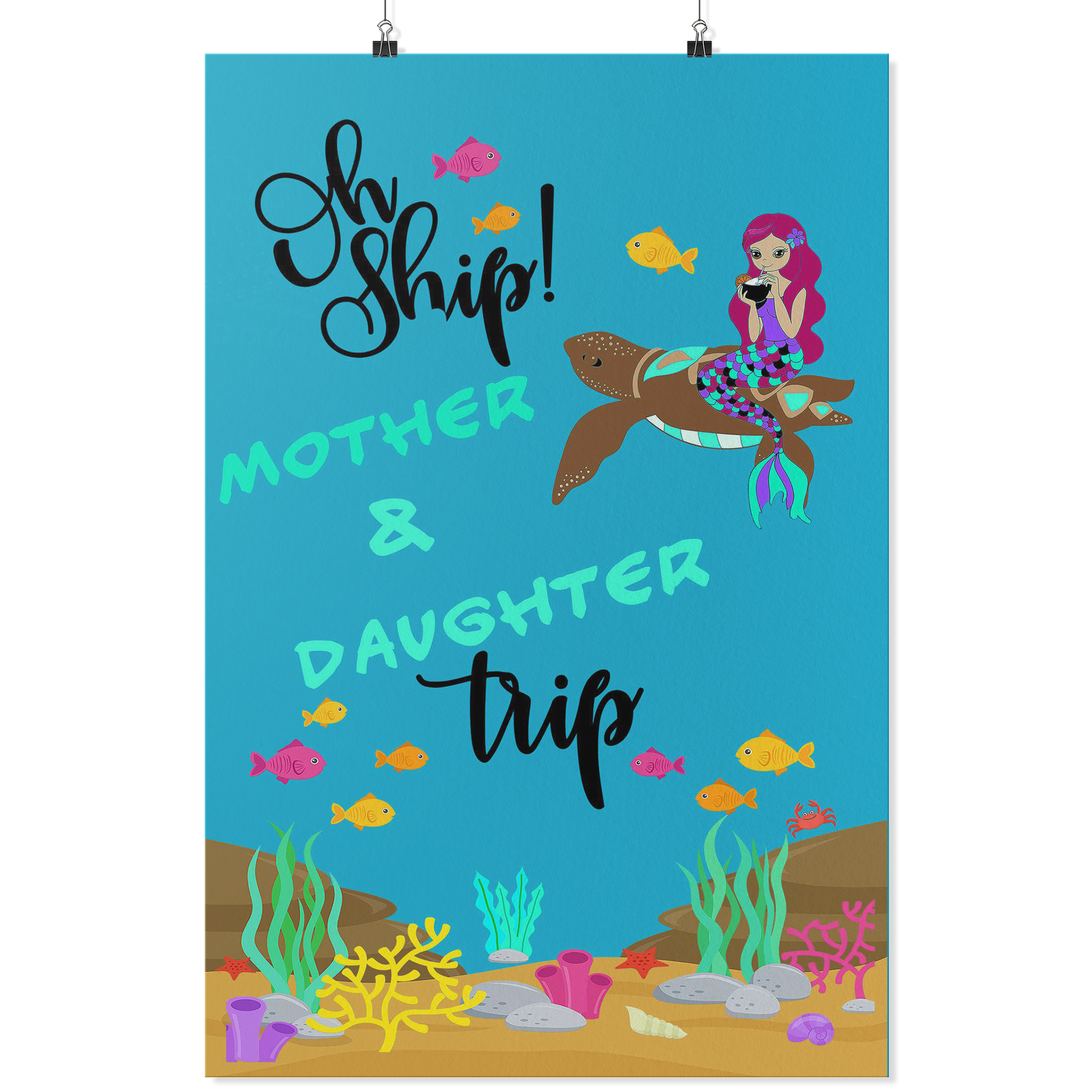 Cruise Vacation | Mother & Daughter Trip Cruise Ship Door Poster | Cruise Life - Poster