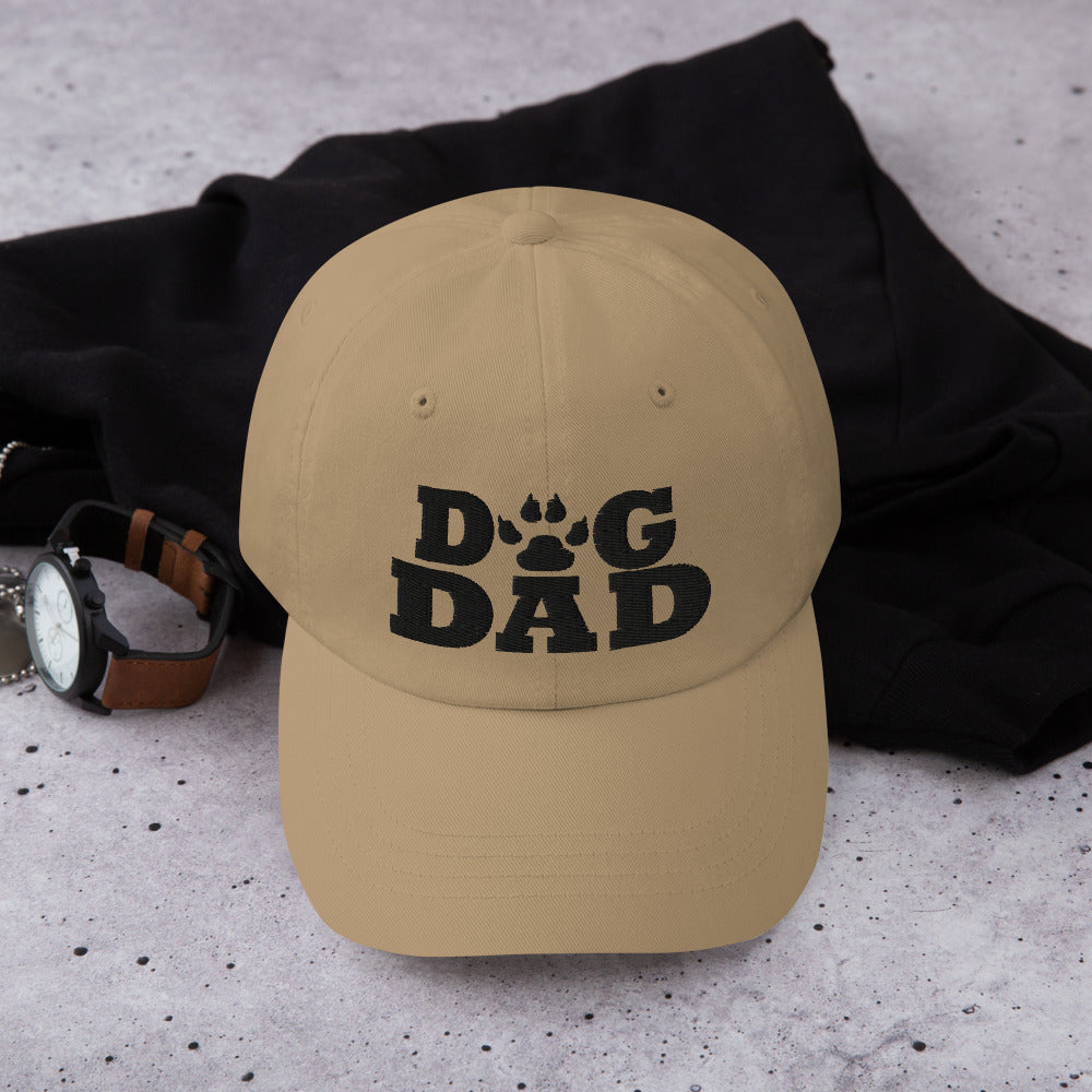 Father's Day | Paw Print Dog Dad Embroidered Hat-TD Gift Solutions.com